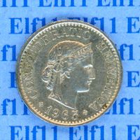 CHF___0.10 1965 -vz 10 Rappen
