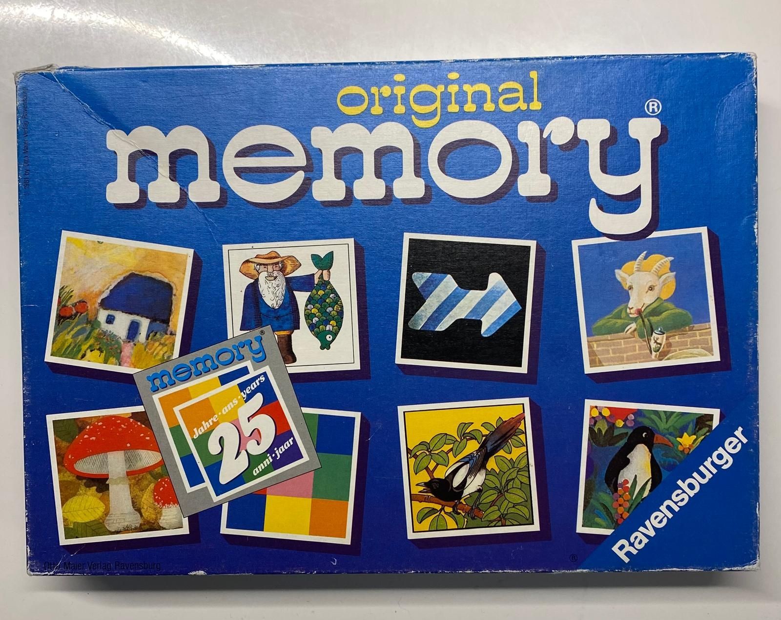 Ravensburger Giochi: Original Memory Spiel, Ravensburger von 1981 – Usato da Krauchthal venduto da SamsPuce