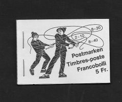 Markenheftchen 0-72d Volksbräuche ** 1.4.1982