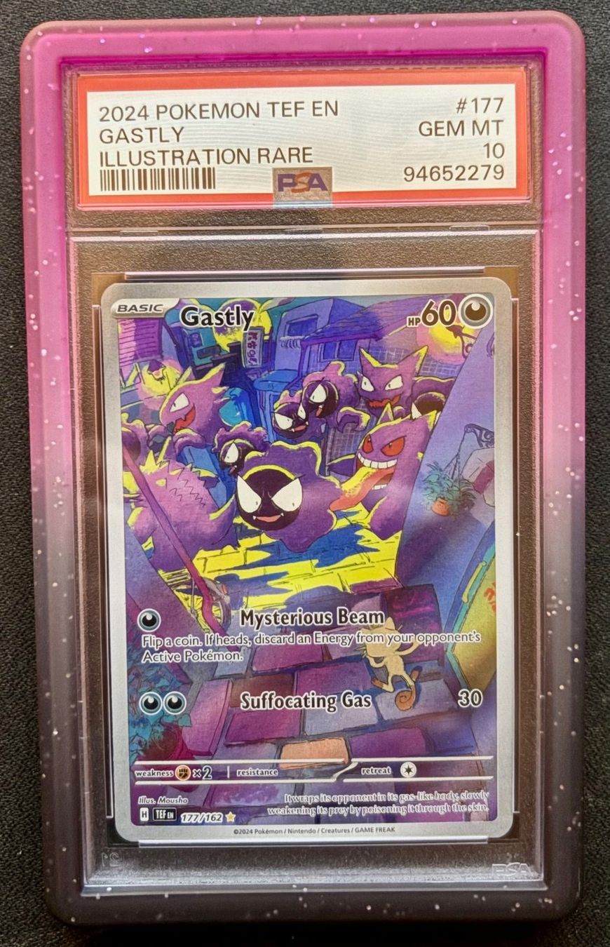 Pokémon Carte collezionabili: Gastly Illustration Rare 177/162 - PSA 10 – Usato da Worb venduto da Tralitralu