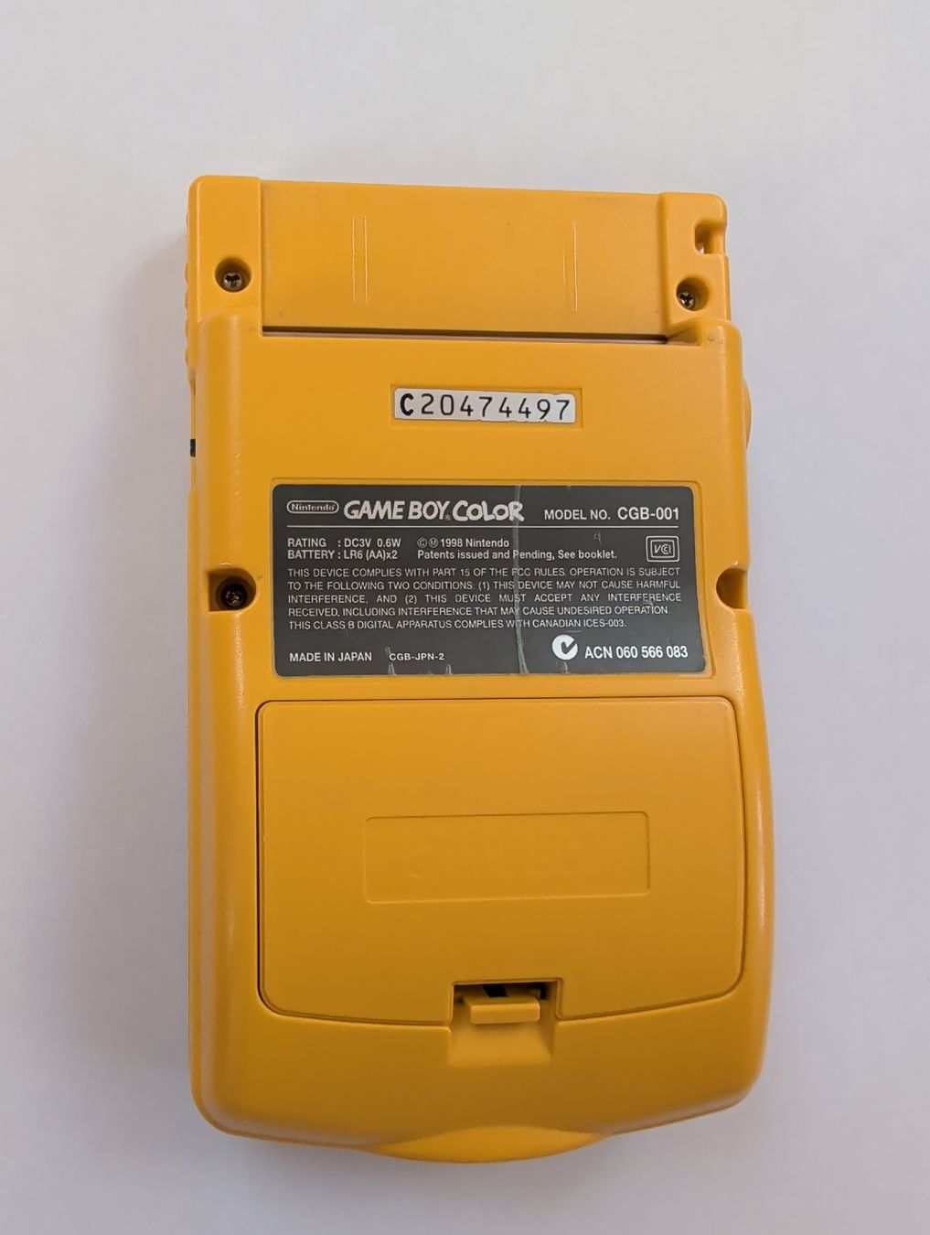 Nintendo Console: Gameboy Color CGB-001 – Usato da Mönchaltorf venduto da 4di_asFCK 2