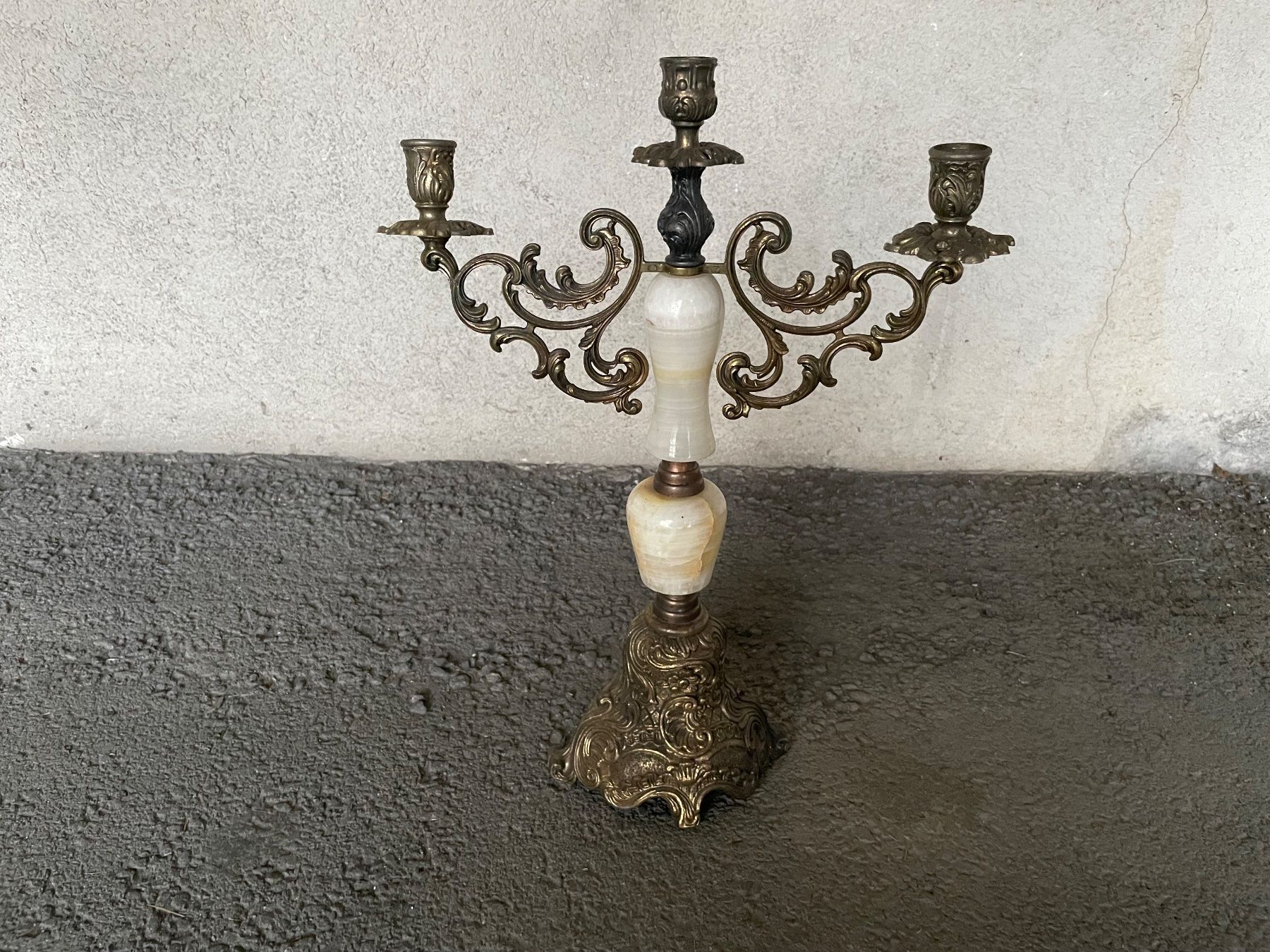 Portacandele: Antiker Kerzenständer – Usato da Ibach venduto da brunnen55 1