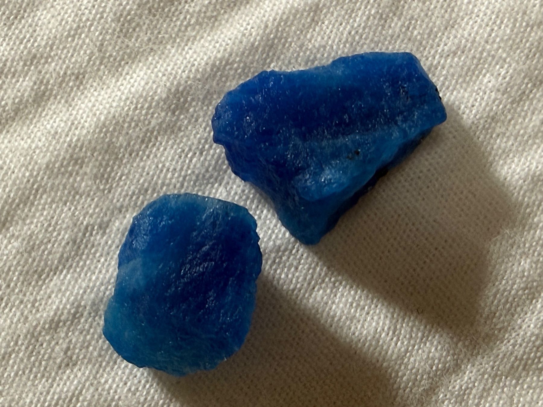 Mineralien & Heilsteine: Haüyn 2Stk 10.5ct – Neu (gemäss Beschreibung) aus Oberhof von RealStone 5