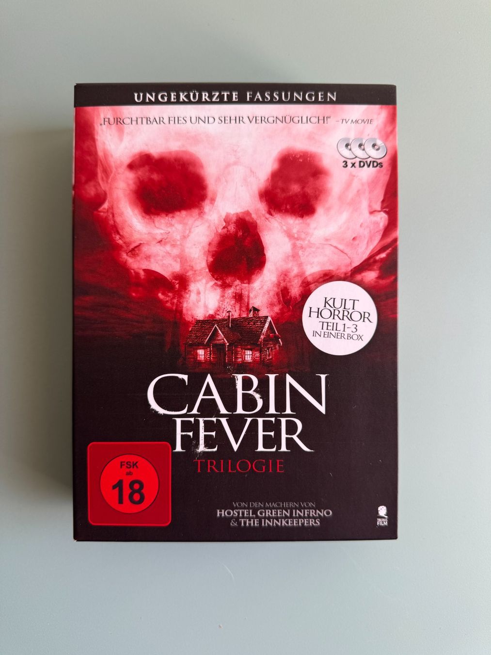Tutti i DVDs: Cabin Fever 3 DVDs – Usato da Kägiswil venduto da Jindujune 2
