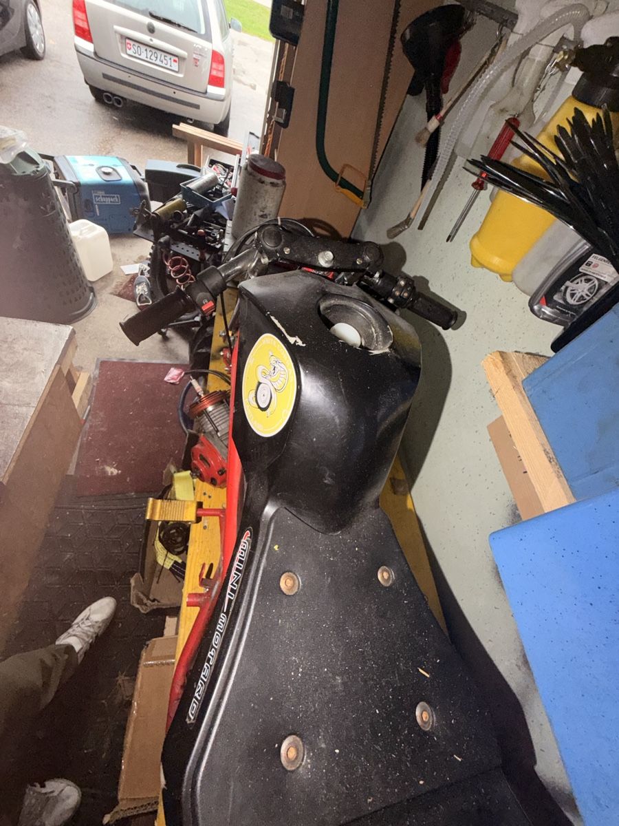 Pocket Bike Mini Motard rot unvollständig defekt (Defekt) in Grenchen ...
