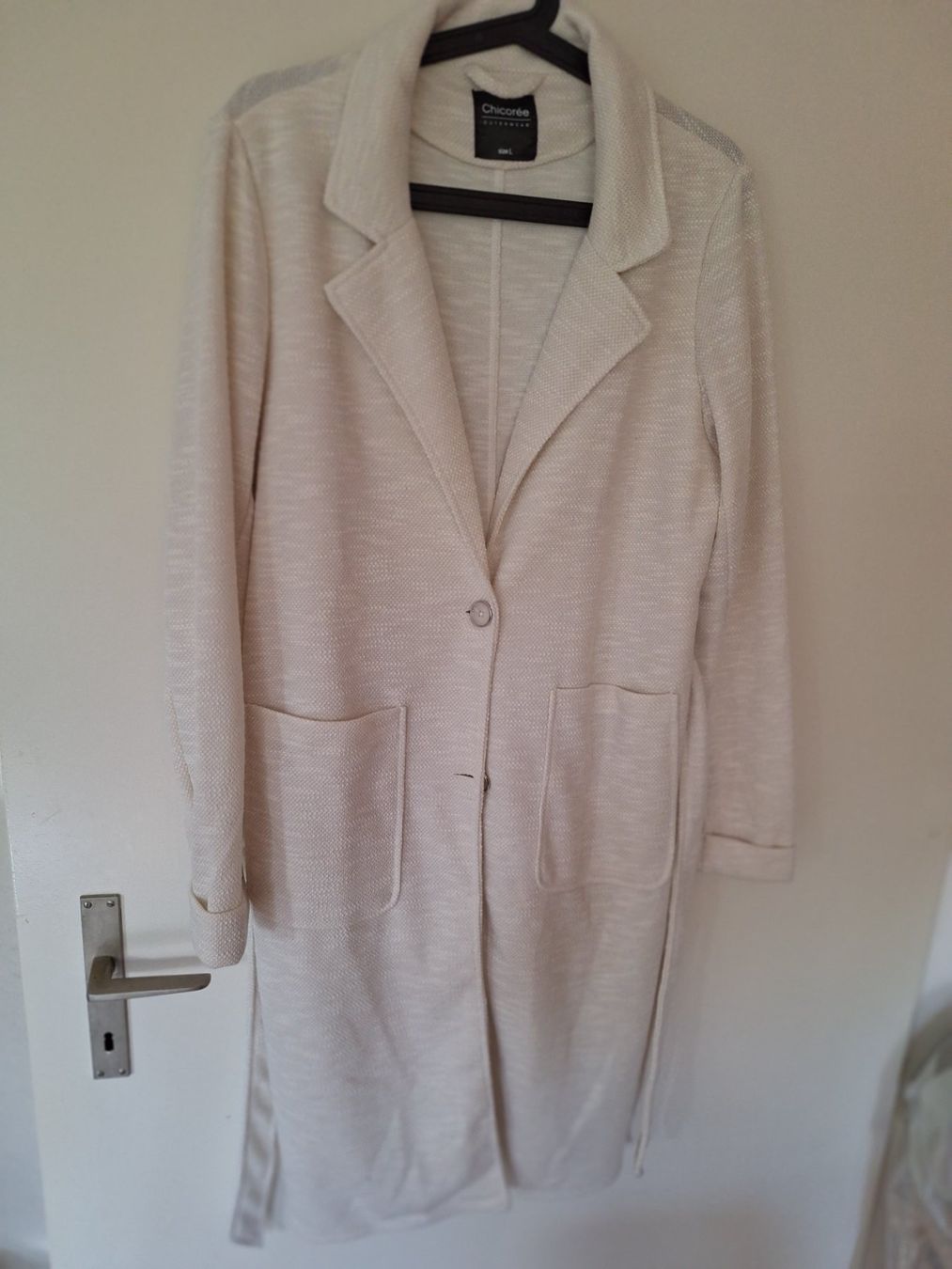 Cappotti: Chicoree Damen Mantel, Gr. L, beige – Nuovo (secondo la descrizione) da Aesch BL venduto da sar_j59l