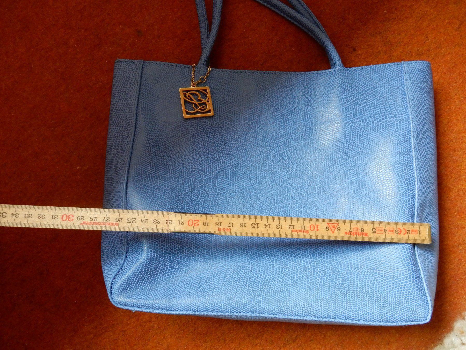 Borse: Tasche Umhängetasche blau mit Innenfächern NEU – Nuovo (secondo la descrizione) da Jona venduto da simongarden 4