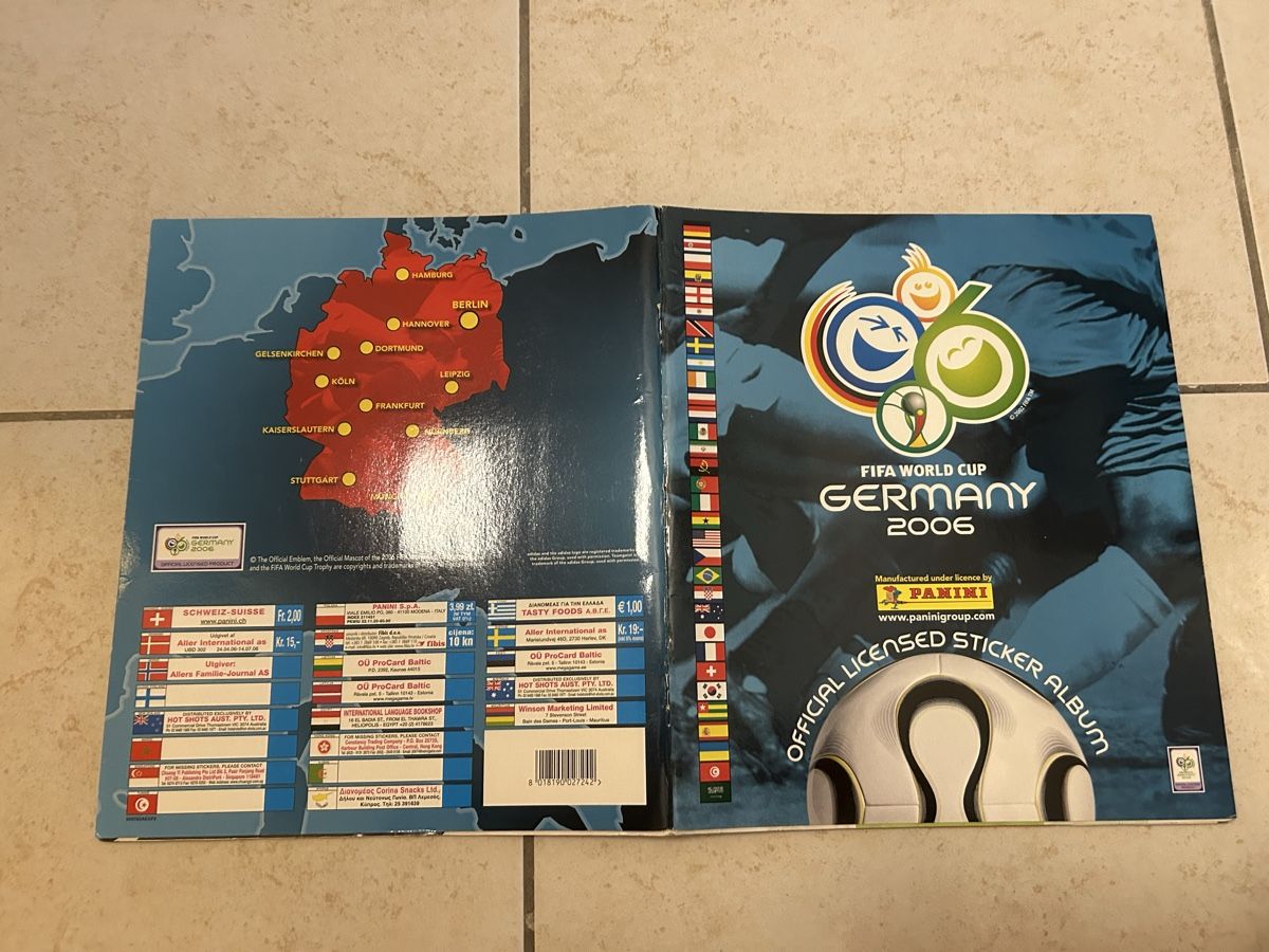 Panini Alben: Panini Wm 2006 – Gebraucht aus Binningen von Flagello