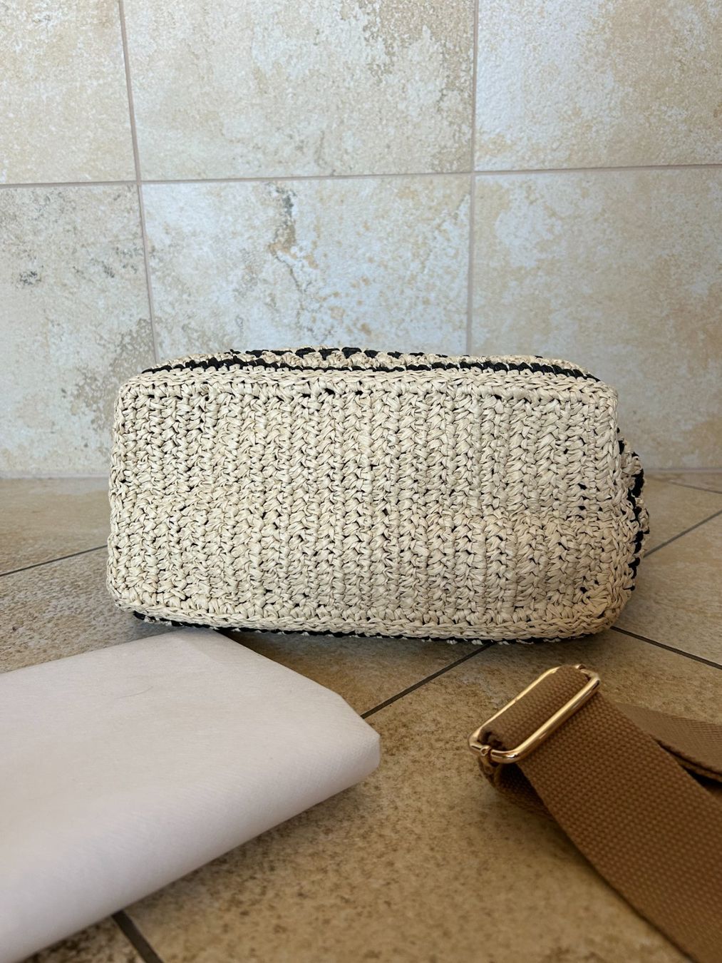Sacs femmes: Sac Rive Gauche macramé et bambou – Neuf (Voir description) à Porrentruy par Craps1 3