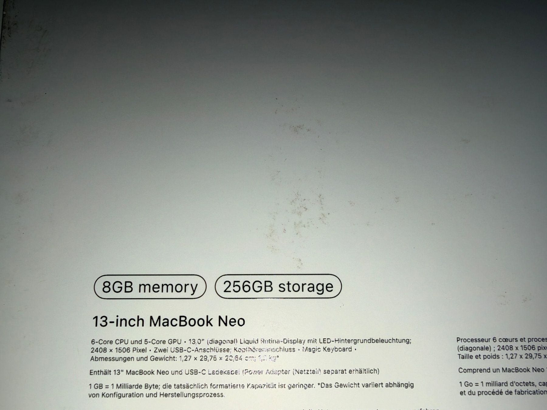 Apple Notebook: Apple MacBook Neo Rose Gold – Nuovo (secondo la descrizione) da Laufen venduto da loc_h2vq 2