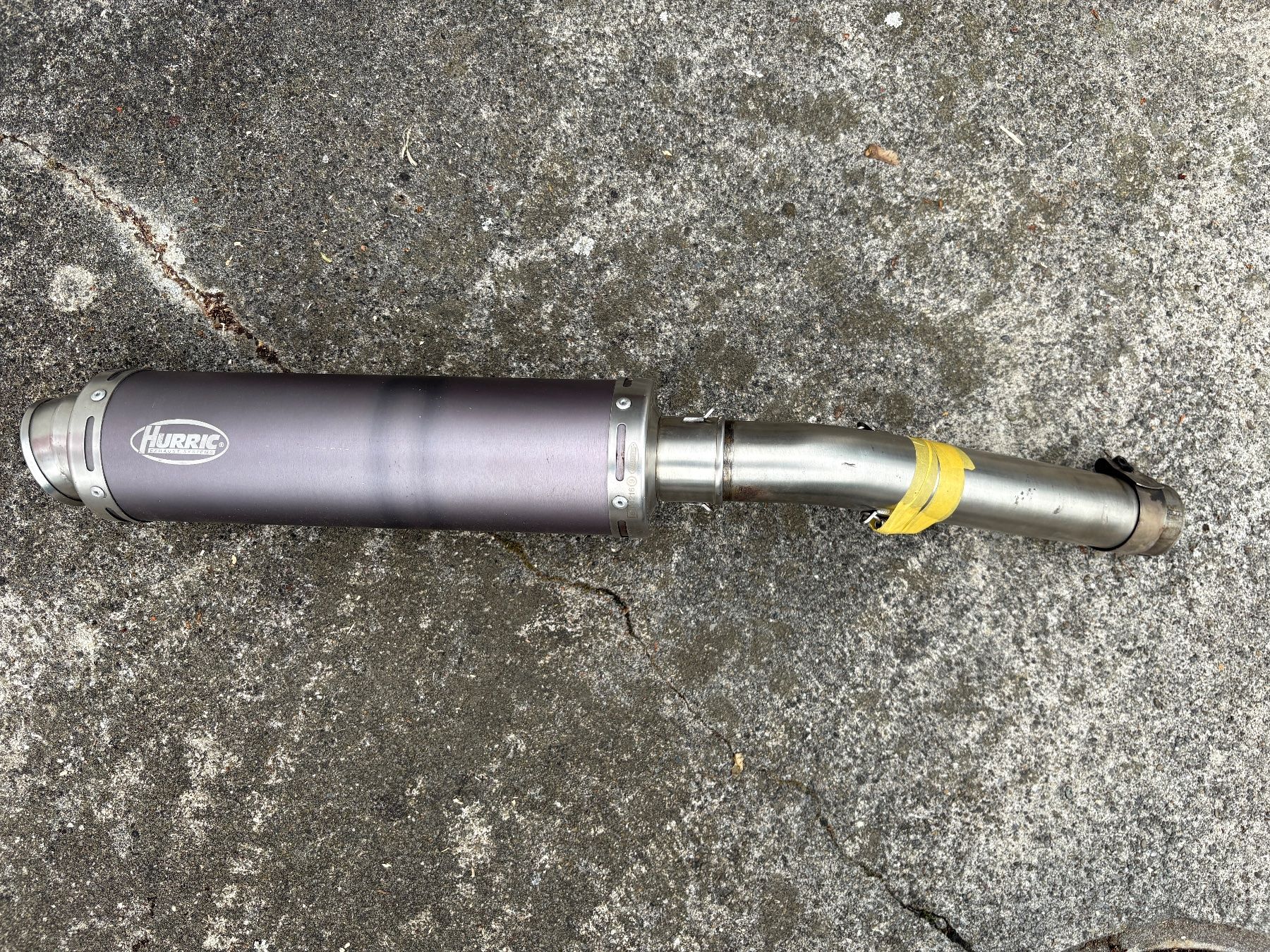 Sistemi di scarico: Hurric Motorrad Auspuff e3 1216 9 – Usato da Schaffhausen venduto da Laus2 1