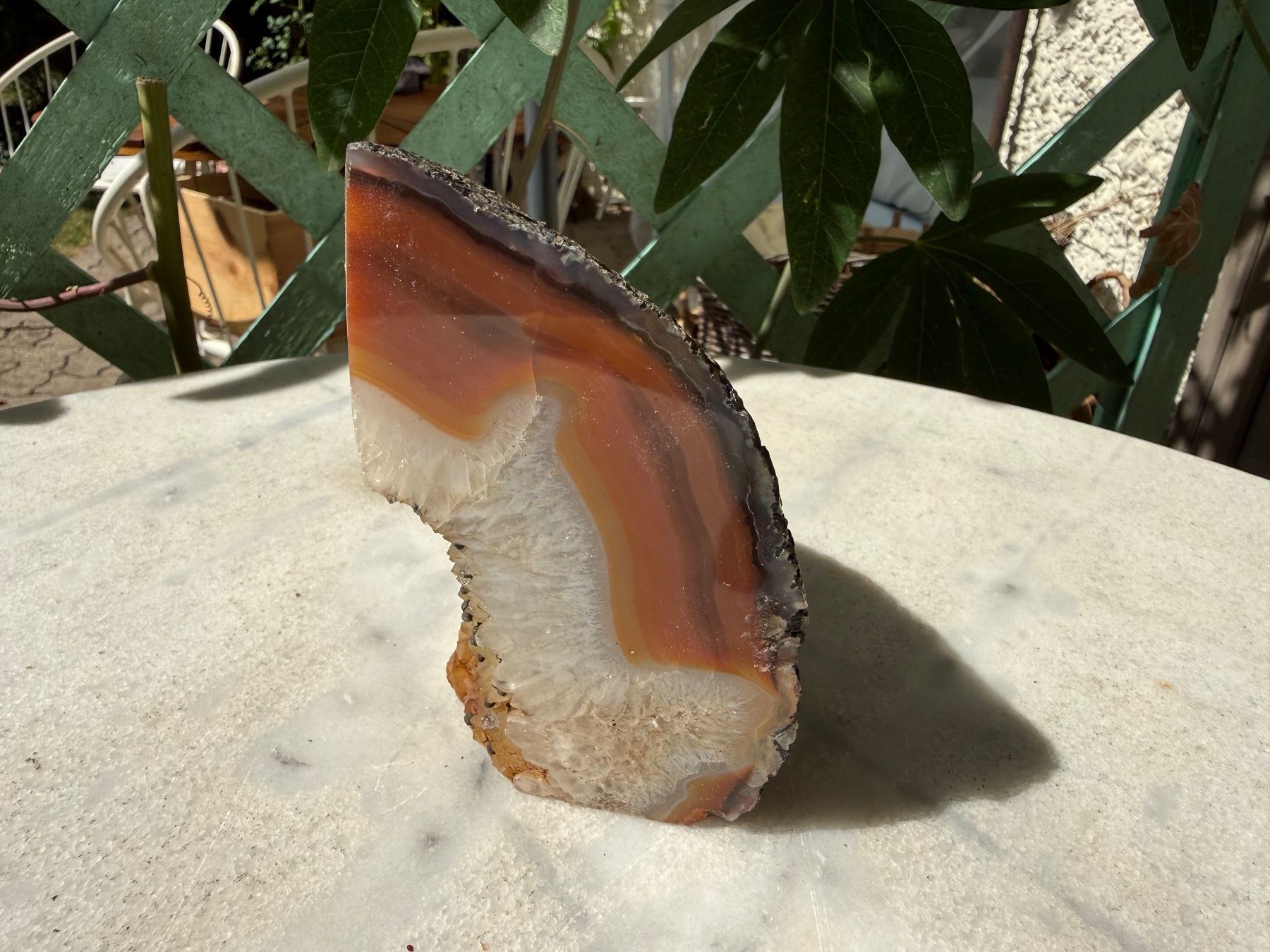 Minéraux & Lithothérapie: Agat Geode Karneol (?) – D'occasion à Rorbas par tun_m7fz 7
