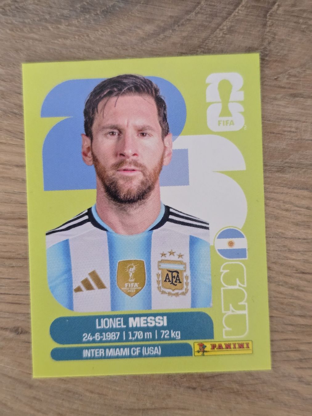 Panini Carte collezionabili: Panini 2026 Messi – Nuovo (secondo la descrizione) da Thun venduto da Miginemo