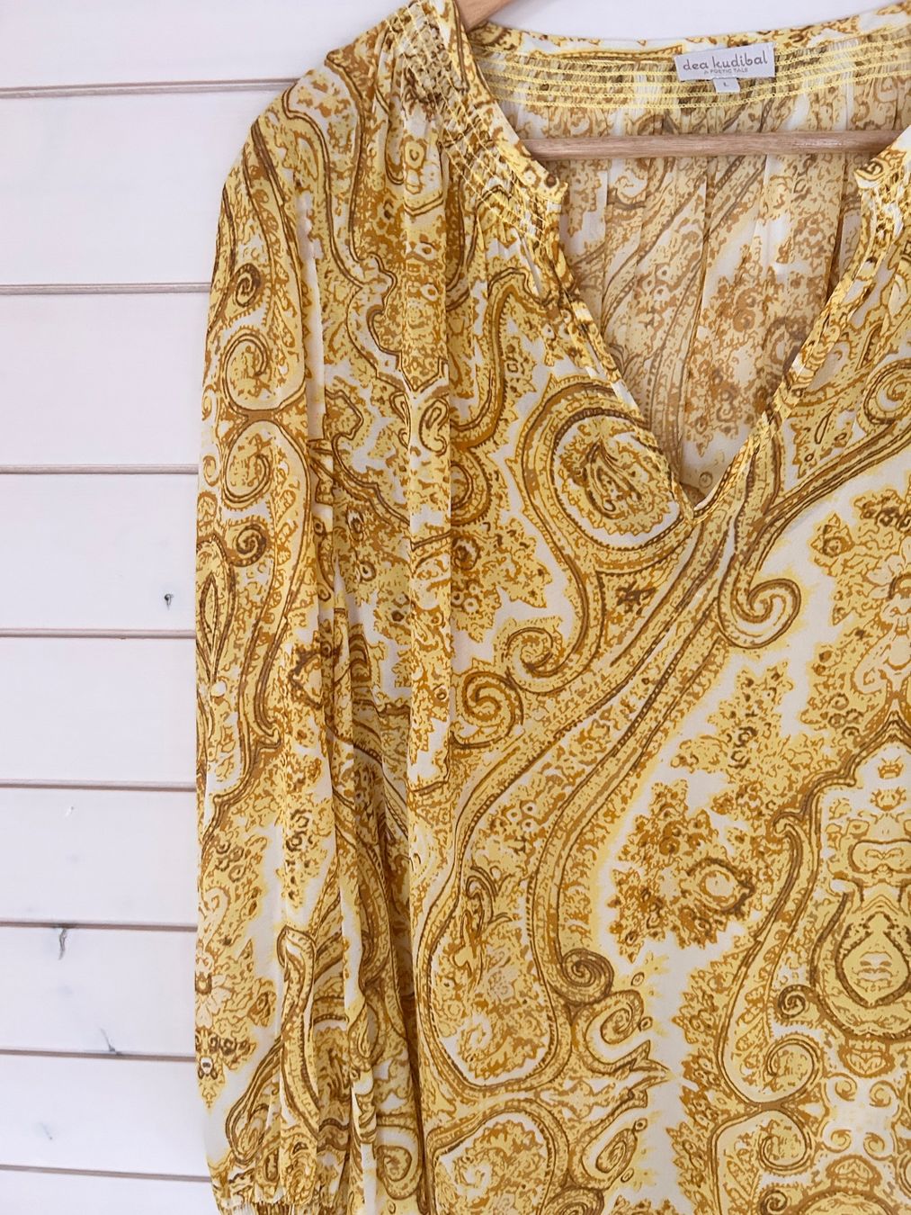 Dea Kudibal Blusen: Dea Kudibal – Seidenbluse / Tunika - Gr. L – Gebraucht aus Illnau von Monkky 5