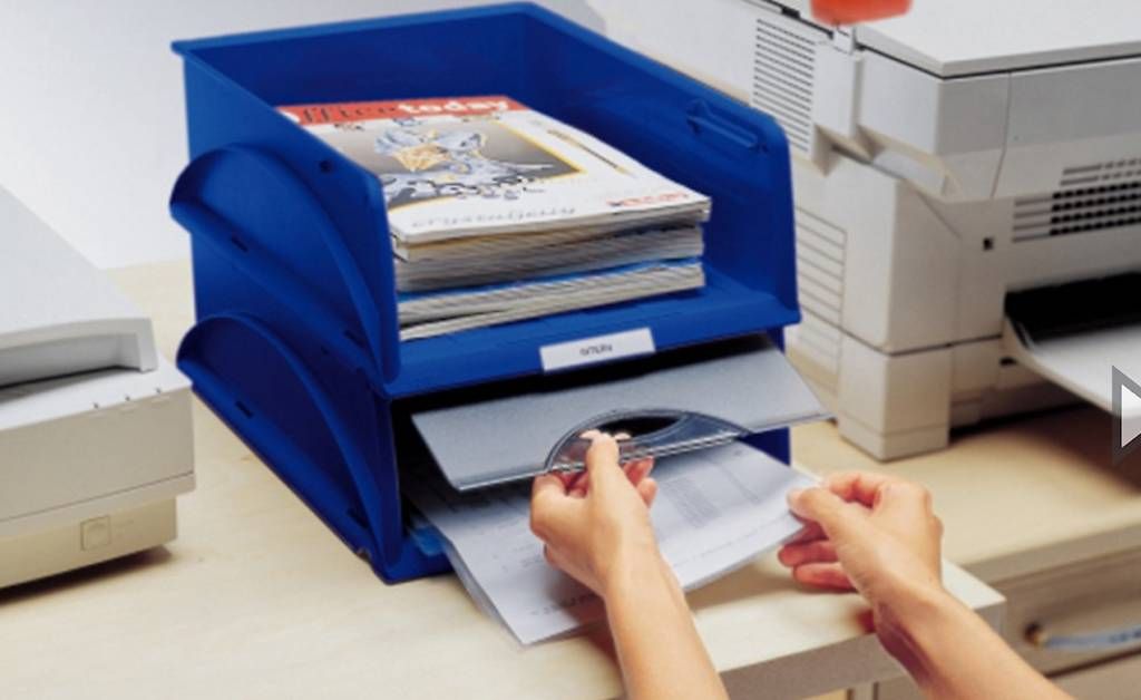 Leitz Raccoglitori: 4Stk. LEITZ Ablagekörbe Sorty, DIN A4/C4, grau – Nuovo e nell'imballaggio originale da Necker venduto da liq24 4