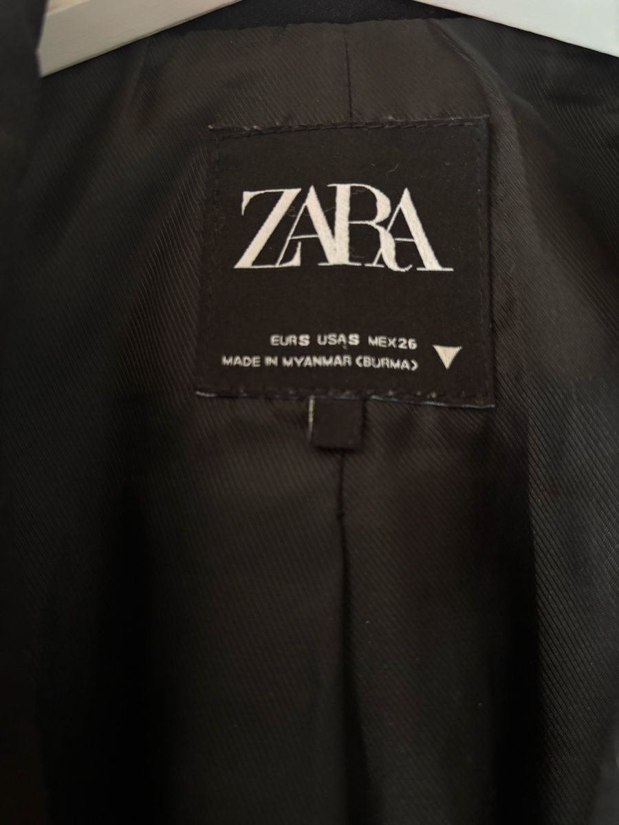 Zara Giacche: Schwarzer Zara Blazer, Grösse S – Usato da Stäfa venduto da InesBo 1