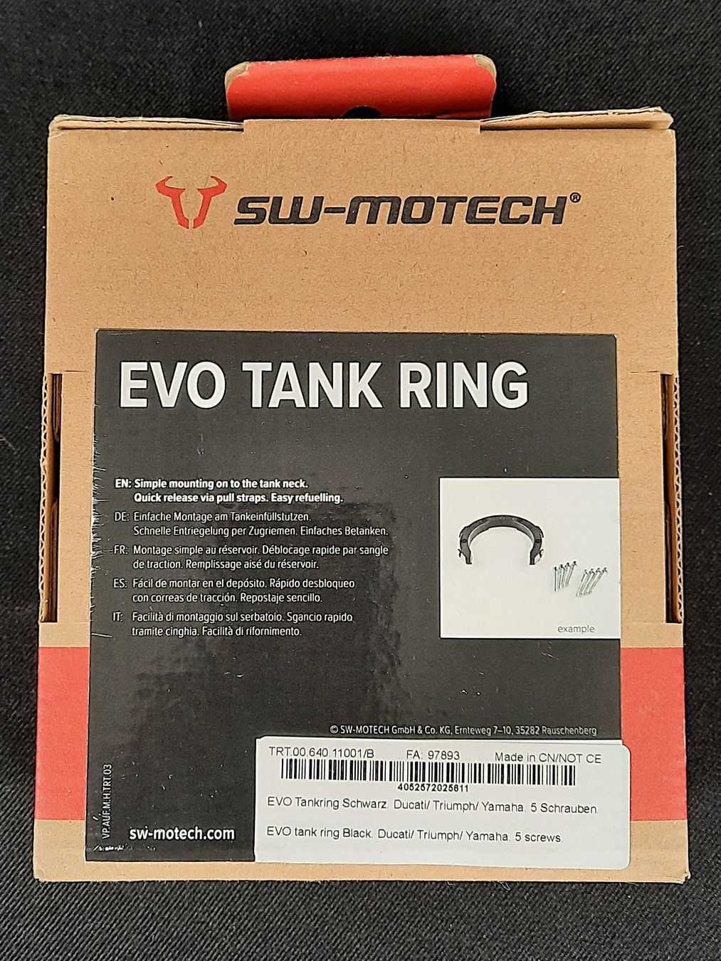 SW-Motech Toutes les pièces détachées moto: SW-MOTECH EVO TANK RING – Neuf (Voir description) à Beinwil am See par Restwert_Beinwil 1