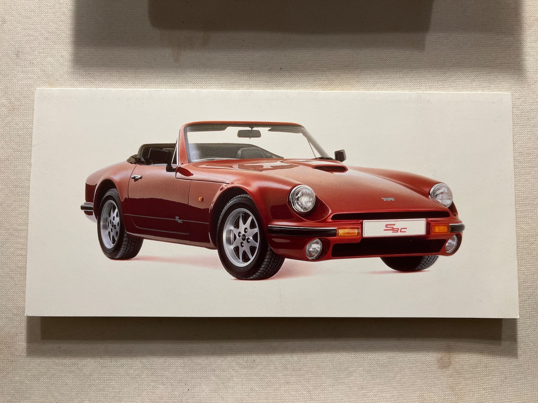 Dokumente: TVR S3C Faltprospekt – Gebraucht aus Goldach von SSRConzept