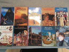 10 Bücher über Klassische Geschichte, Kunst (Italienisch)