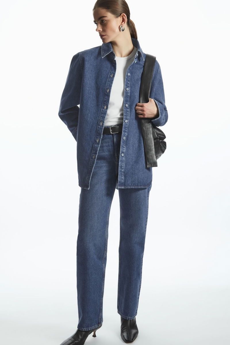 Cos Blusen: COS Denim Overshirt Gr. 42 – Gebraucht aus Bottmingen von ana_5hrv 2