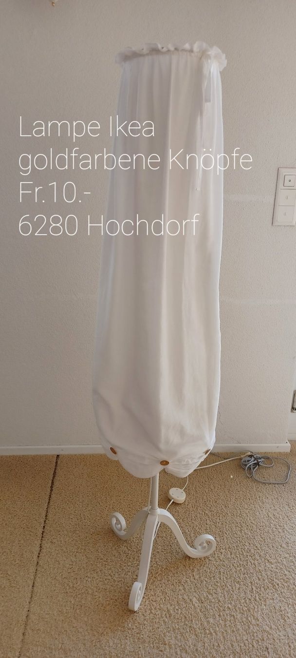 Ikea Lampen: Stehlampe – Gebraucht aus Hochdorf von PHS