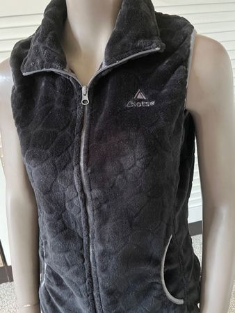 Fleecegilet, LHOTSE France, Hochfloor, Seidenglanz, GrM=Gr38