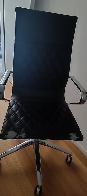 Chaises: Sedia per ufficio Pfister similpelle alluminio – D'occasion à Massagno par fab_hsw5 1