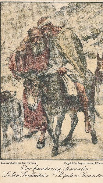 Cartoline postali: Samariterbund Barmherziger Samariter 1924 – Usato da Emmenbrücke venduto da teestube