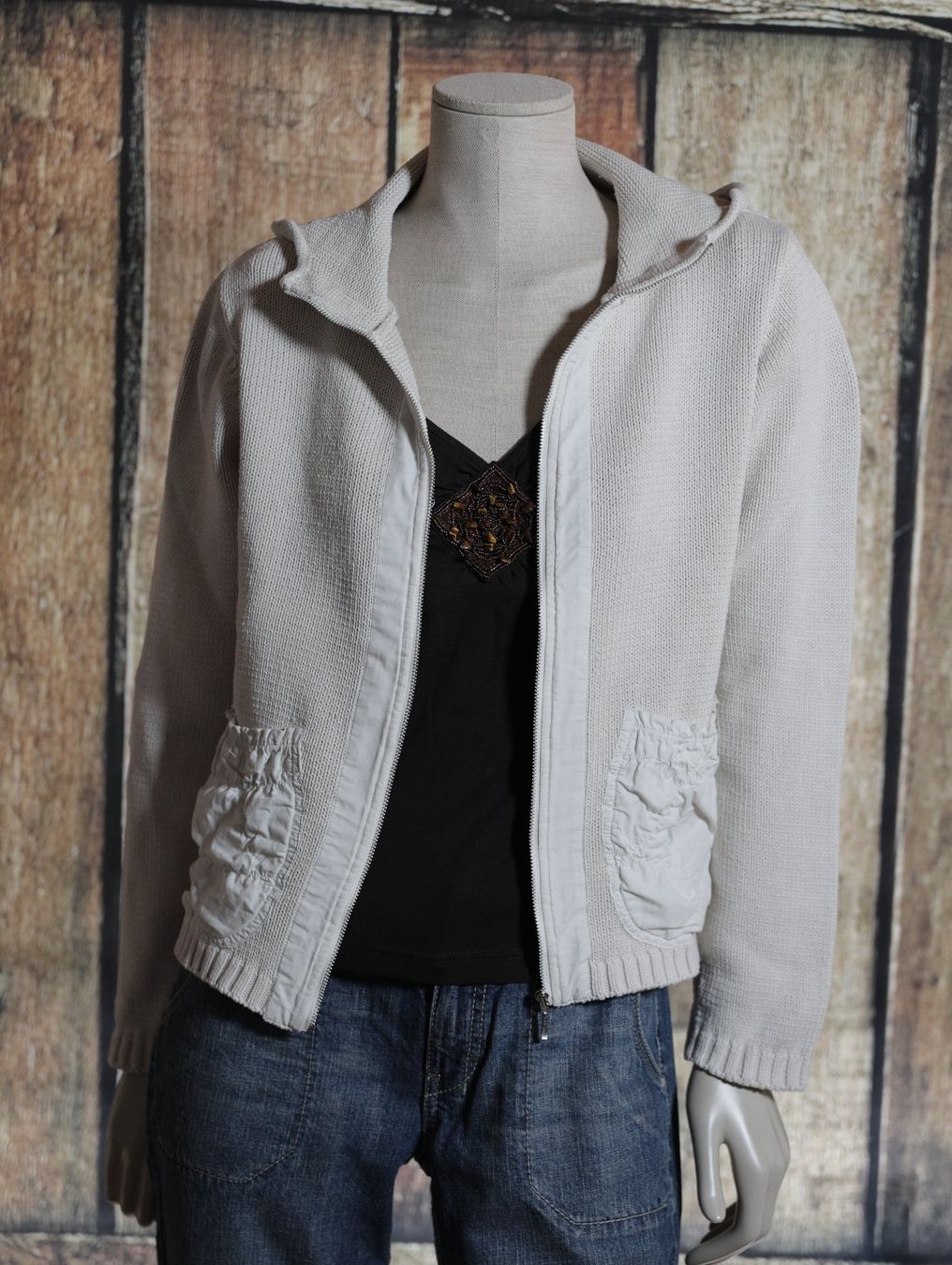 Manor Giacche: Strickjacke, Manor, offwhite, neuwert., Gr. M – Nuovo (secondo la descrizione) da Thusis venduto da cwe_7gjm