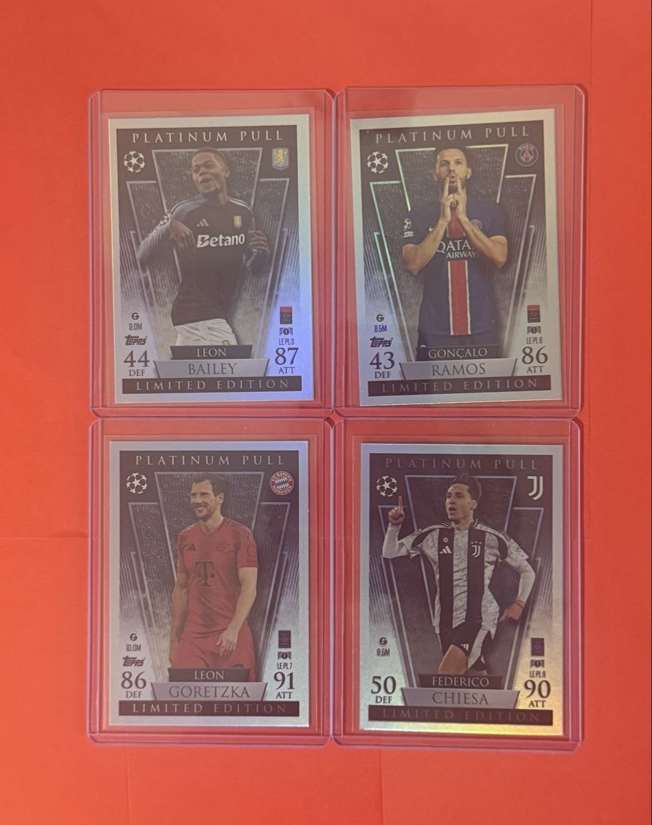 Topps Carte collezionabili: 2024/25 Match Attax Platinum Pull Lot – Nuovo (secondo la descrizione) da Embrach venduto da BenzosCards