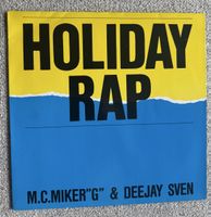 MC Miker G Holiday Rap - 12" Maxi - 1986