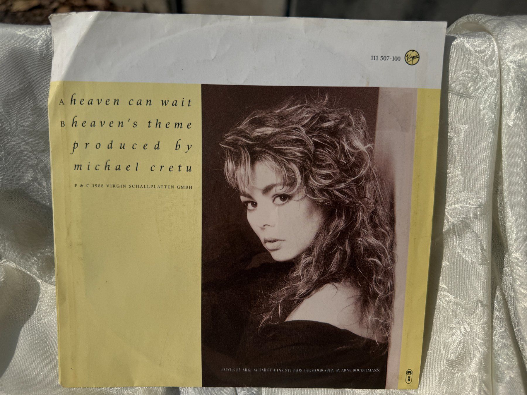 Dischi in vinile: SANDRA - HEAVEN CAN WAIT - 45-rpm-Schallplatte – Usato da Vacallo venduto da cri_229f 1
