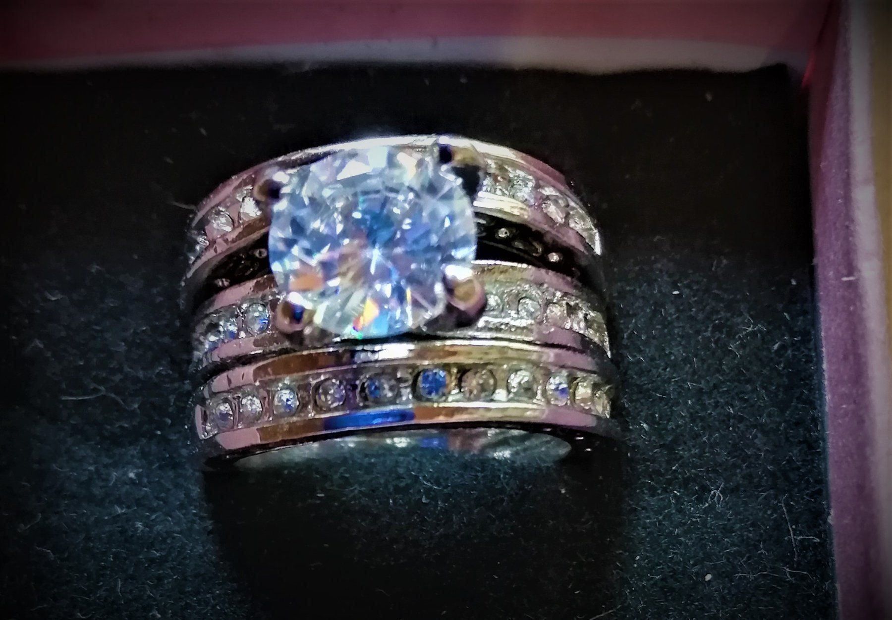 Bagues: Trio Ringe Ring-Set mit Strass – Neuf avec emballage d'origine à Mund par Happy_trader 4