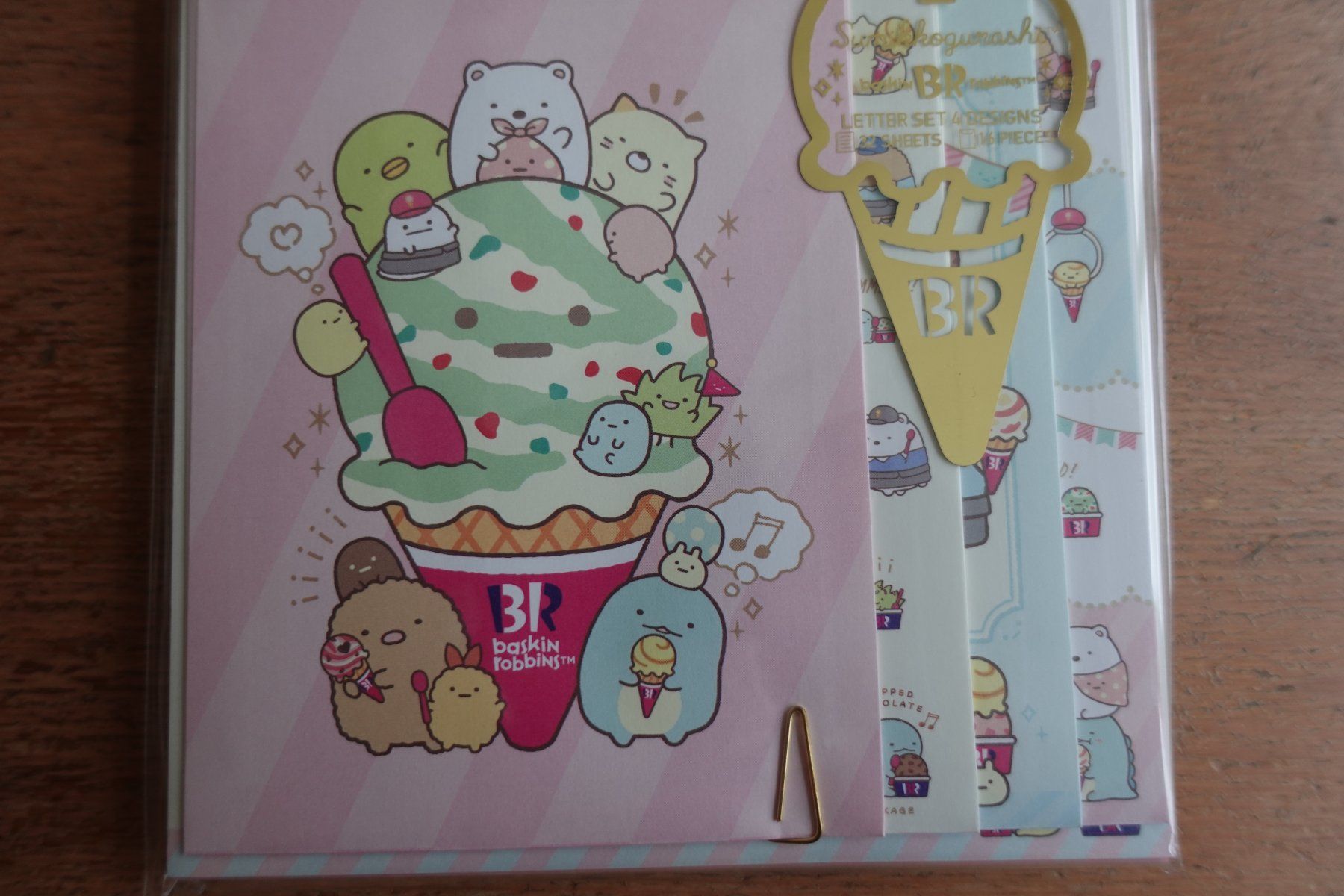 Libri: Letter Brief Set - Sumikkogurashi x Baskin Robbins Collab – Nuovo (secondo la descrizione) da Ettiswil venduto da maimaiswiss 2