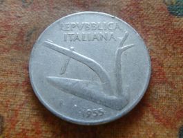 ITALIE  10  Lire  1955