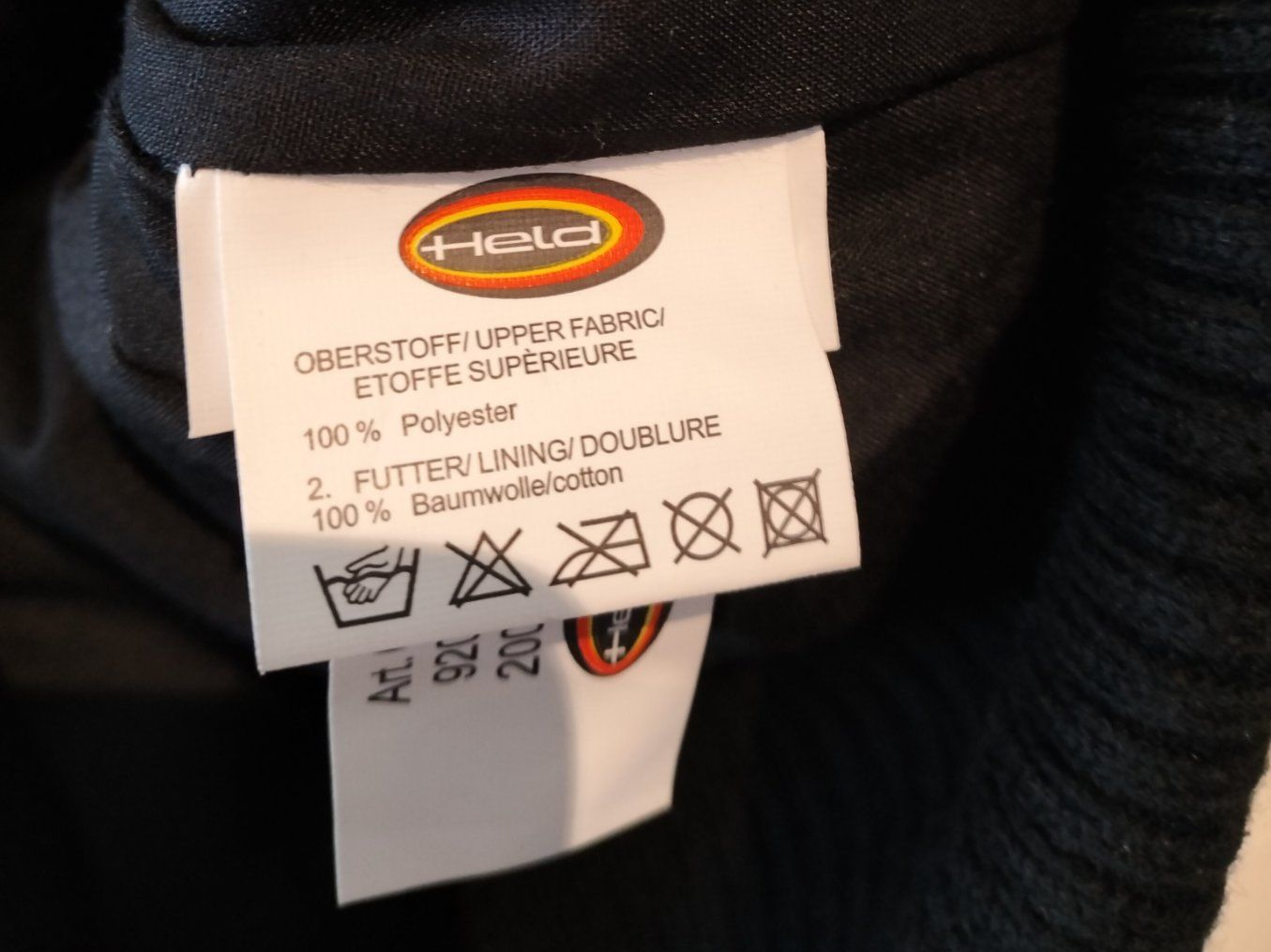 Held Vestes: Held motorradjacke Gr. L  mit Protektoren – Neuf (Voir description) à Uerkheim par Kaufoption 5
