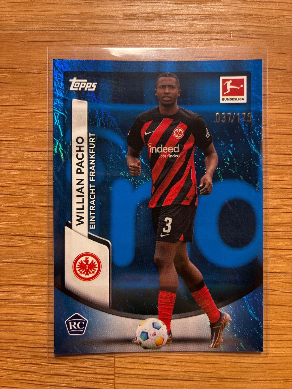 Topps Carte collezionabili: Topps Jade William Pacho Rookie /175 – Usato da Wangenried venduto da Garagara