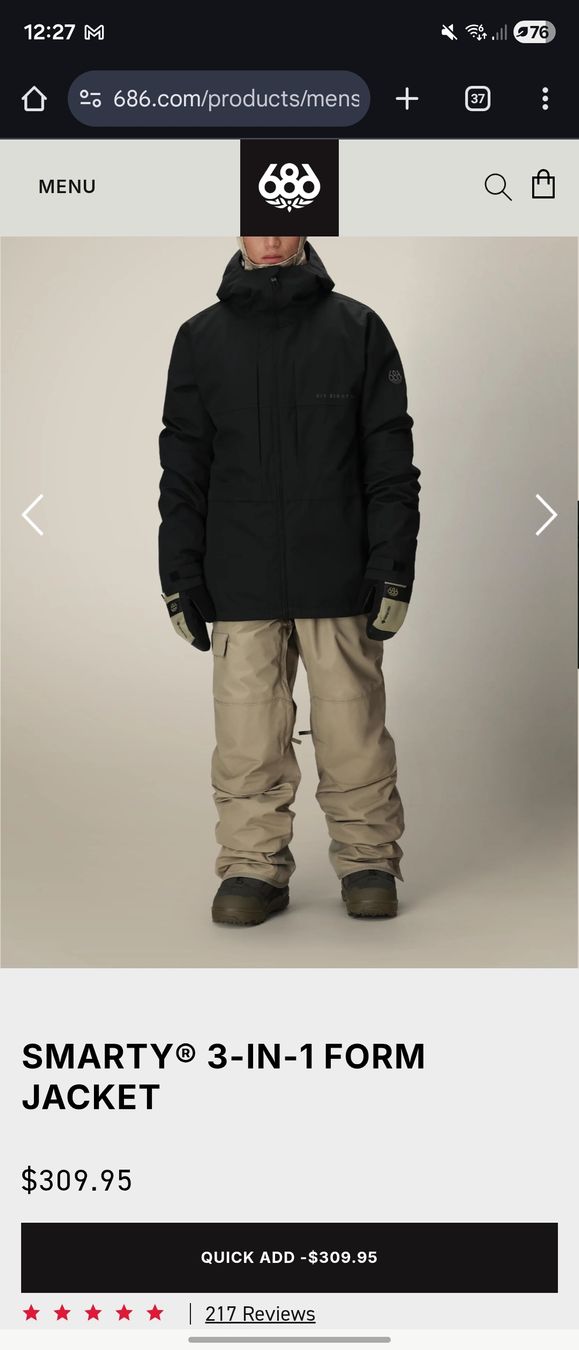 Giacche: 686 Smarty 3in1 Jacke #1 – Usato da Davos Wiesen venduto da flo_88hx 8