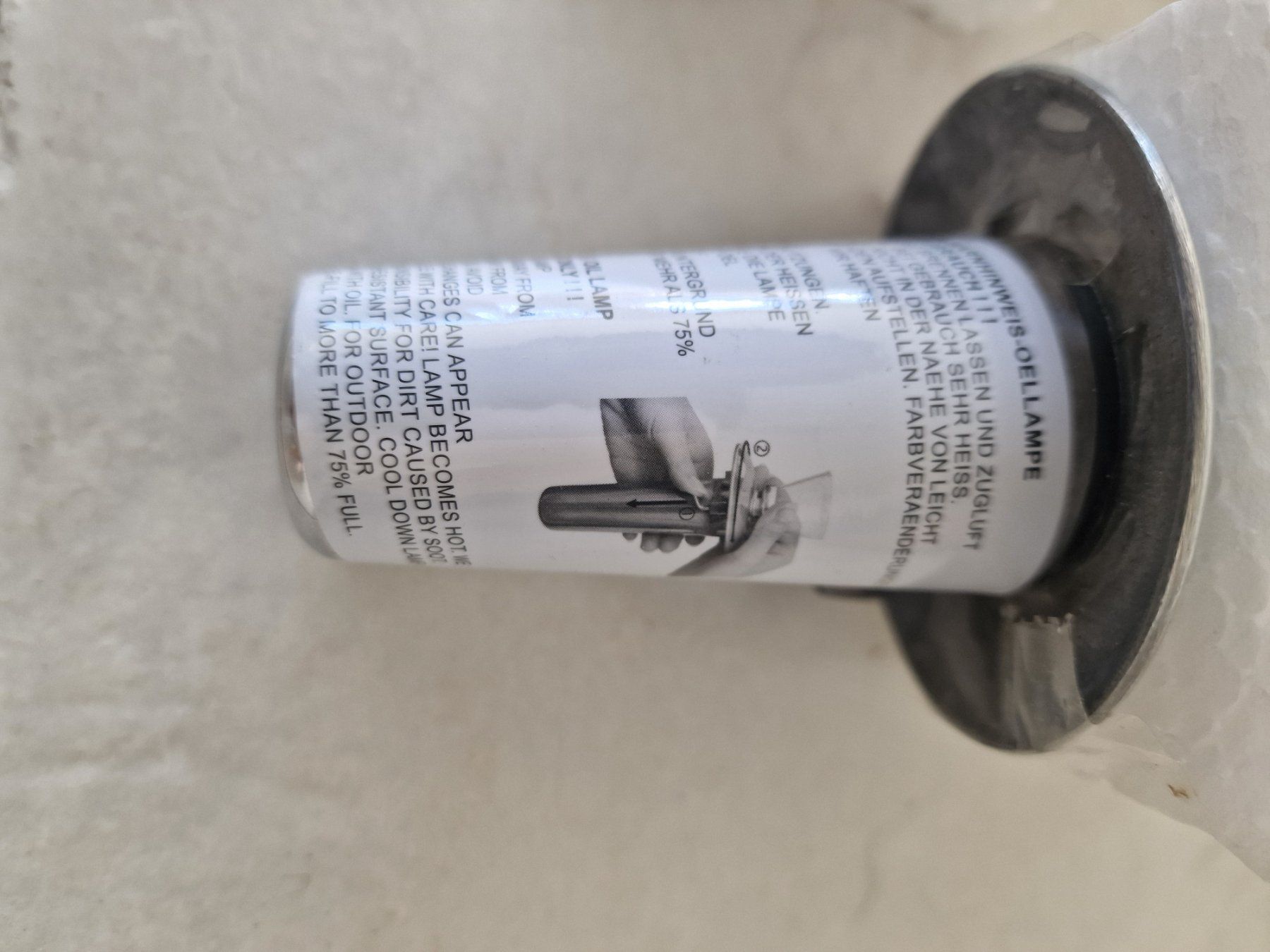 Alle Dekorationen: Öllampenbrenner – Neu und originalverpackt aus Flüelen von Maxximo 3