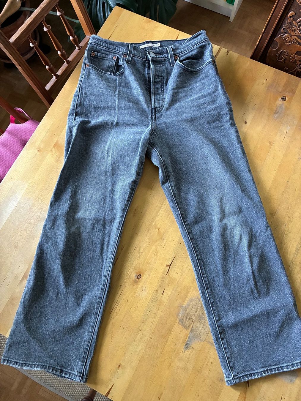 Levi's Jeans: Levi´s ribcage straight ankle W28 L 27 anthrazit – Usato da Schaffhausen venduto da FannyUsedom 4