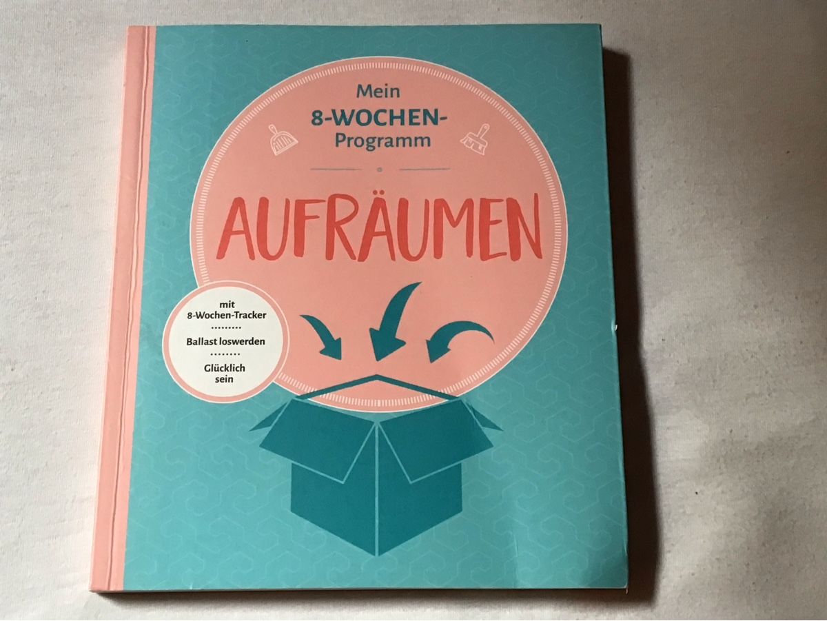Bücher: Buch "Aufräumen" 8 Wochen Programm Tracker – Gebraucht aus Rüti ZH von Wernika1