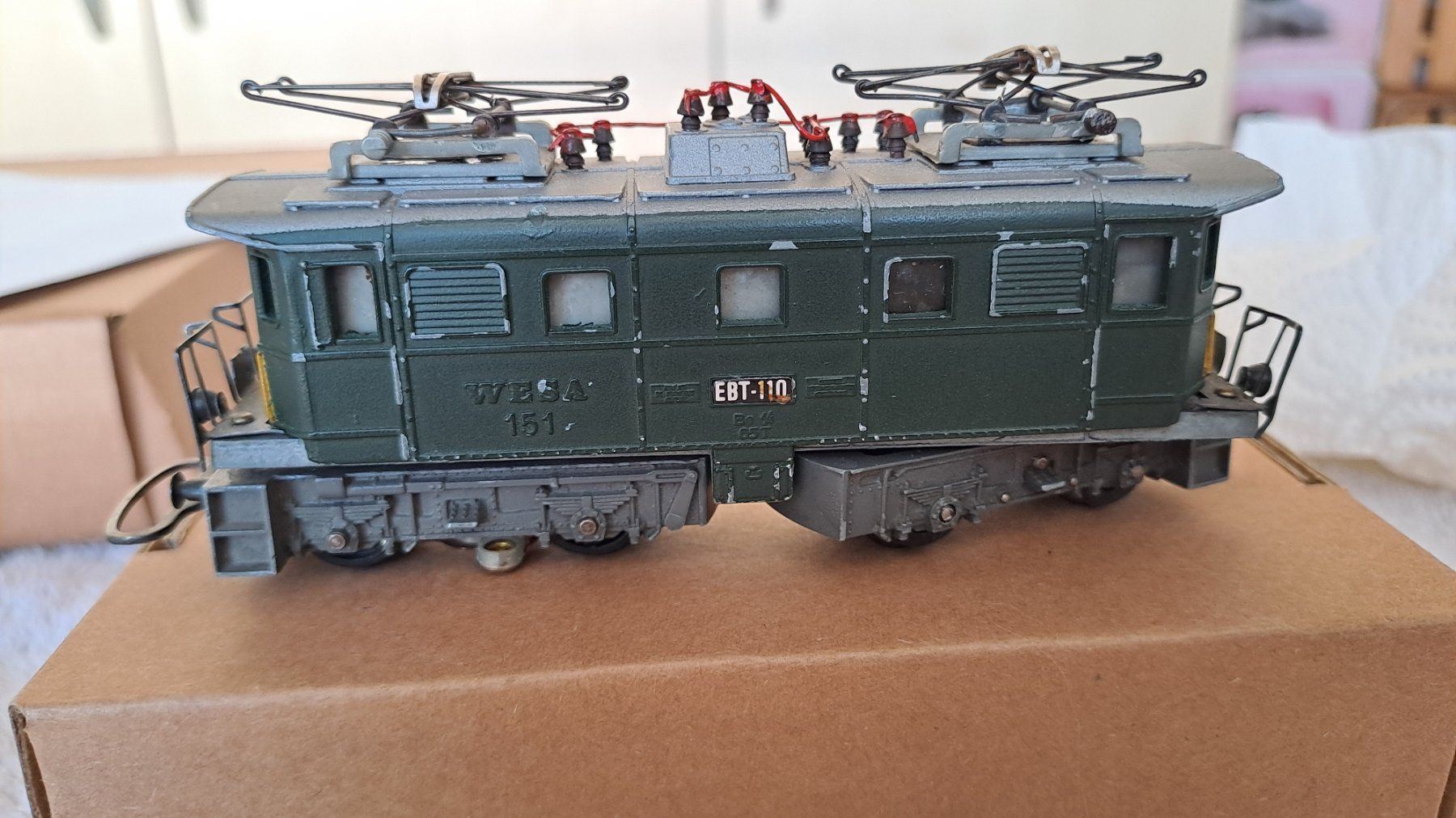 Wesa Modellini di ferrovie: WESA 2 Loks Ee 3/3 // EBT 110 / 35 – Difettoso da Winterthur venduto da Riebeli333 3