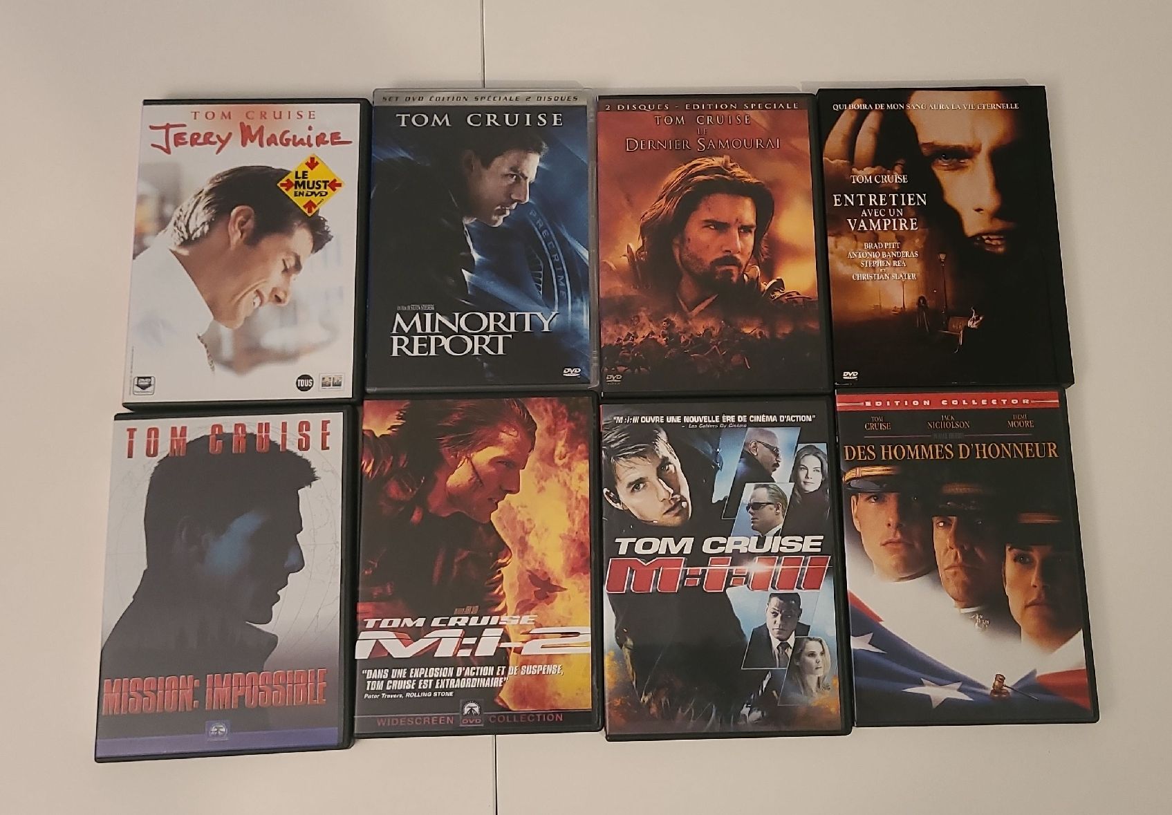 Tutti i DVDs: Collection de 8 DVD Tom Cruise – Usato da Morges venduto da AngelBliss