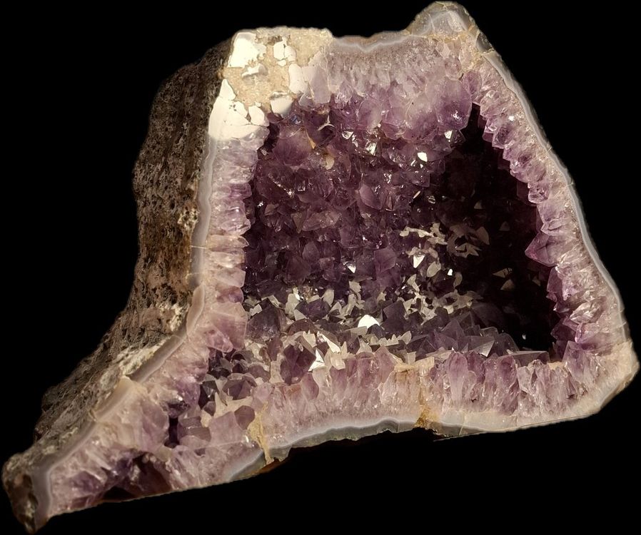 Amethystdruse aus Brasilien 1