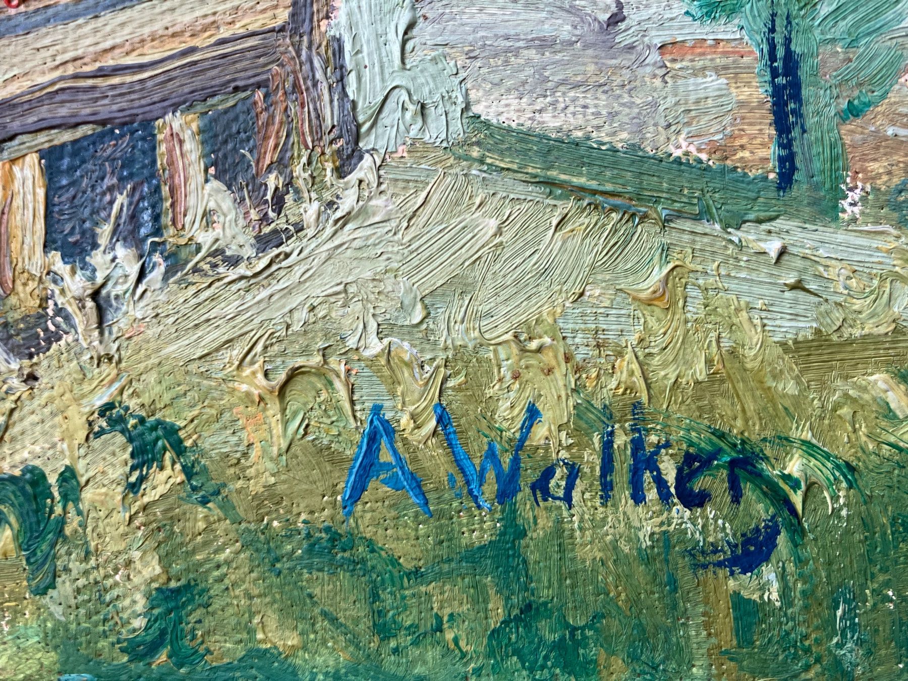 Gemälde: Öl - Gemälde von A. Walker – Gebraucht aus Wetzikon ZH von artefix 1