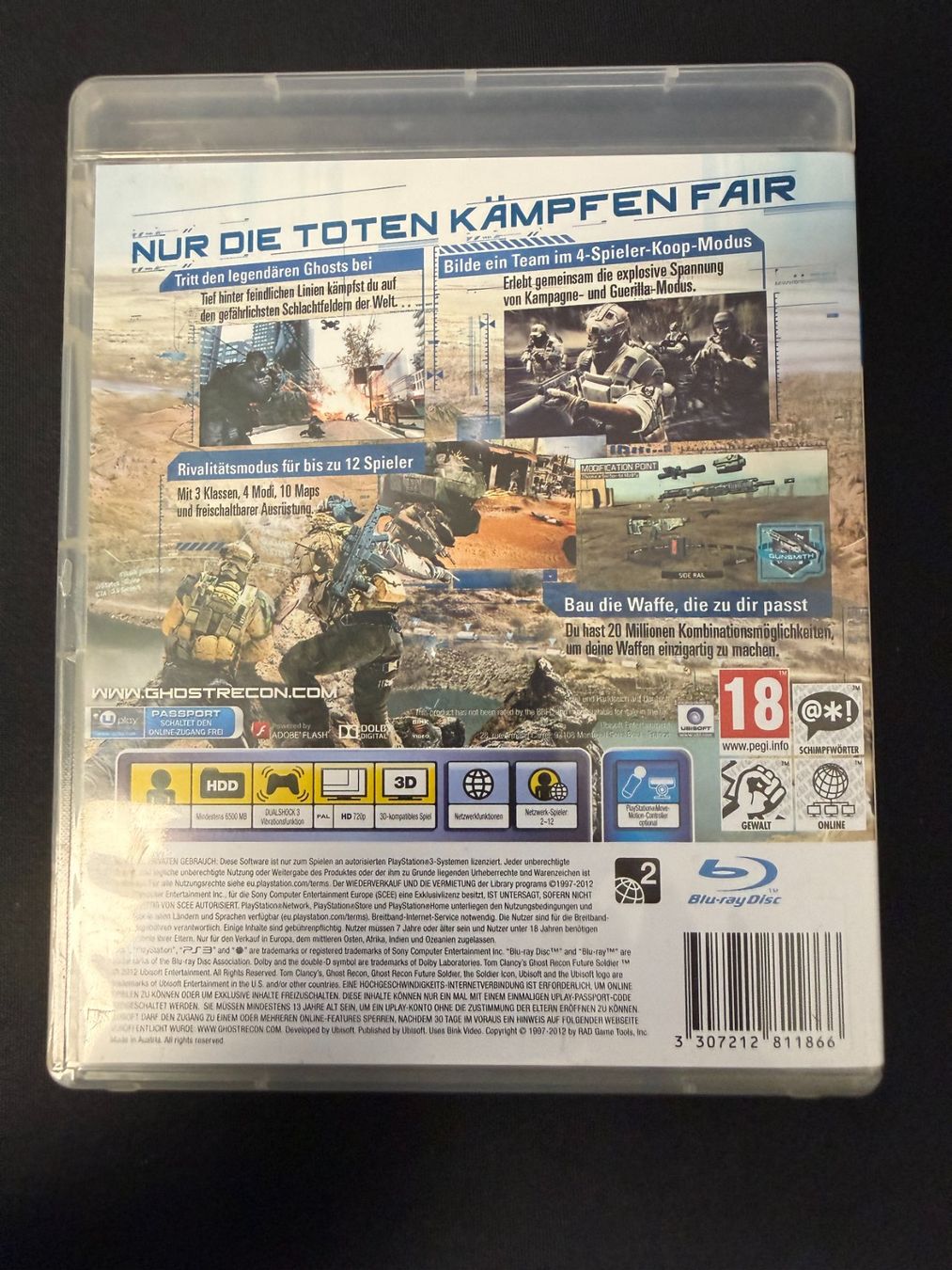 Sony Spiele: Ghost Recon Future Soldier - Ps3 – Gebraucht aus Pont-de-la-Morge von Darfal 2