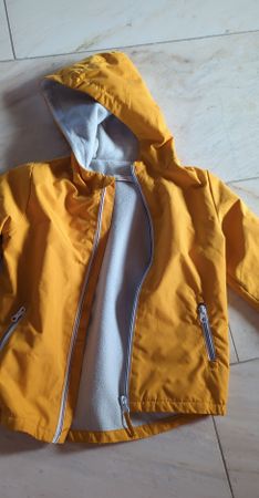 Süsse Übergangsjacke für Kinder, Grösse 98, Gelb, Higgledee