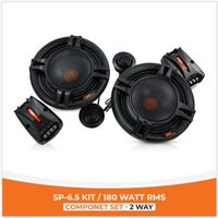 2 Kit mit 2-Wege SP AUDIO SP-6.5C Kit 16,5 cm 300 watt