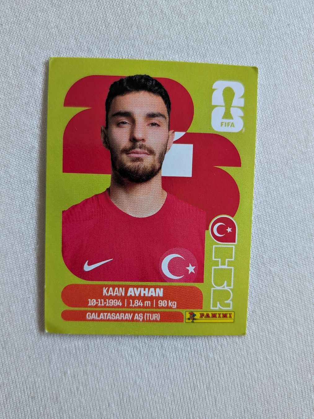 Panini Sammelbilder & Trading cards: Panini Bild TUR 9 – Gebraucht aus Eschenbach SG von SanFranciscoCalifornia