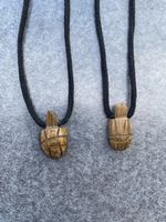 Schmuck Anhänger Holz Schildkröten 2 Stück